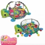 Център за игра с матрак за активност и кошара за бебета, снимка 5