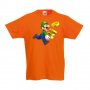 Детска тениска Супер Марио Luigi Coins, снимка 2