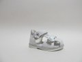 Бебешки сандали Clibee естествена кожа бяло 20/25, снимка 1 - Детски сандали и чехли - 28961460