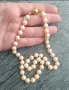 Два различни броя / Винтидж / Колие / Огърлица от натурални перли със златиста закопчалка, снимка 6