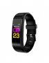 Фитнес блутут гривна Lefun Smart Bracelet - часовник с измерване на кръвно налягане, пулс, крачки, снимка 1