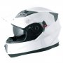 Шлем за мотор A-PRO BADGE WHITE