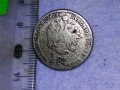 СТАРО ПОСРЕБРЕНО Мет. КОПЧЕ Тип СТАРИННА МОНЕТА 1/4 ФЛОРИН на АВСТРО УНГАРИЯ За КОЛЕКЦИЯ ДЕКОР 28633, снимка 2