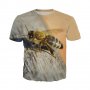 3Д Тениска с пчели за любители пчелари, снимка 1 - Тениски - 26933645