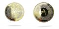 Кардано А монета / Cardano A Coin ( ADA ) - Gold, снимка 1
