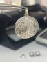 Сребърен медальон 925, снимка 4