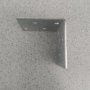 Планка ъглова, с перфорирани отвори за лесен монтаж  Размер: 40 мм х 40 мм х 40 мм х 2 мм , снимка 2