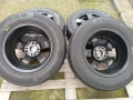 Лети джанти 14ки 4х100 Dezent + зимни гуми 185/70/14 Kumho, снимка 9