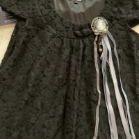 Къса черна рокля,р-р S, снимка 5 - Рокли - 23863052