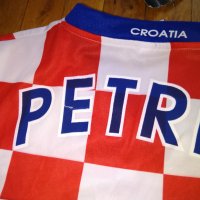 Хърватска тениска фенска нова №21 Младен Петрич размер ХЛ, снимка 3 - Футбол - 32261536