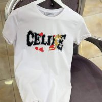Дамска тениска Celine Реплика ААА+, снимка 3 - Тениски - 43792955