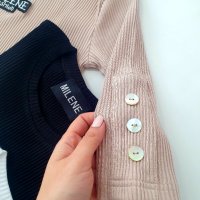 Блуза MILENE 8 цвята, снимка 4 - Блузи с дълъг ръкав и пуловери - 40304367