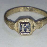 Старинен пръстен сачан над стогодишен - 60271, снимка 2 - Антикварни и старинни предмети - 28986908