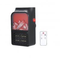 Мини печка духалка 1000 вата Flame Heater имитираща жив огън, снимка 2 - Други - 33290968