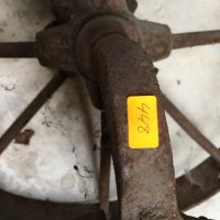 желязно колело, снимка 7 - Антикварни и старинни предмети - 28622164