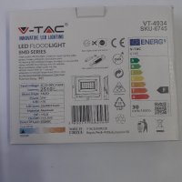 Led Прожектор V-TAC 30W Лед Фенер Лампа Осветление Витек, снимка 5 - Лед осветление - 43707077