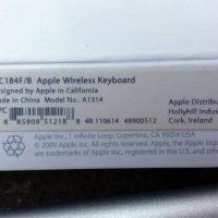 Безжична клавиатура Apple MC184F/B, снимка 3 - Лаптоп аксесоари - 37157880
