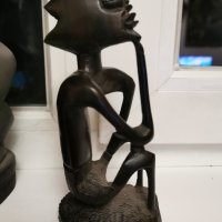 Абаносова Африканска статуетка, снимка 2 - Статуетки - 38708086