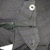 Zerres L/42- Дамски  еластичен черен клин- панталон с отвесни семпли брокатени ивици, снимка 6 - Клинове - 43139041