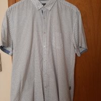 Мъжки оригинални ризи HUGO BOSS с къс ръкав, размер XXL.Като нови!, снимка 6 - Ризи - 28345499