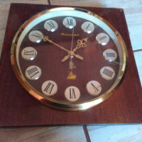 Ретро стенен часовник "ЯНТАРЬ", снимка 8 - Антикварни и старинни предмети - 32935021
