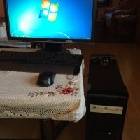 PC INTEL Core2DUO 2400 Mhz Монитор ASUS 22"" LCD, снимка 1 - За дома - 31745919