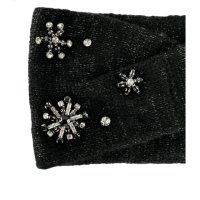 Victoria's Secret Winter Angel Black Snowflake Sparkle Headband, снимка 2 - Шапки - 43863604