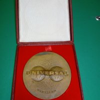 Медал Universal Warszawa 1959-1979 , снимка 1 - Антикварни и старинни предмети - 34793995