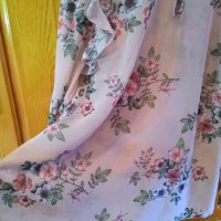 Елегантна блуза-туника в розово ,на цветя,XL, снимка 6 - Блузи с дълъг ръкав и пуловери - 37342874