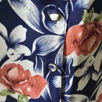 Ефирна риза на цветя с подплънки, снимка 4 - Ризи - 37807325