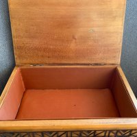 Красива дървена кутия за бижута-7, снимка 3 - Антикварни и старинни предмети - 43986368