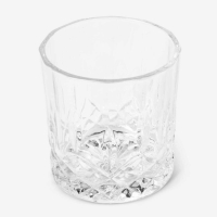 Комплект от деликатно стъкло,6 чаши и купа за лед с удобни щипки, снимка 3 - Чаши - 44877811