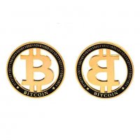 Възпоменателна Bitcoin монета, снимка 5 - Нумизматика и бонистика - 28220258