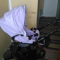 Бебешка количка JUMP SOFT VIOLET - NIO 2 В 1, снимка 6 - Детски колички - 28483659
