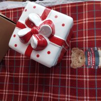 Коледен буркан за бисквитки, снимка 2 - Форми - 43071023