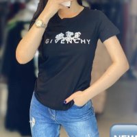 Дамска памучена тениска   Givenchy  реплика, снимка 8 - Тениски - 41749552