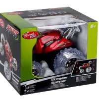 Monster Spinner RC превозно средство, захранвано с батерии, червено със светлина, снимка 3 - Коли, камиони, мотори, писти - 43098622