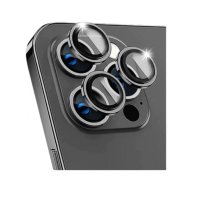 Протектор за Камера, iPhone 15 Pro, Натурал- Титаниум Сив, снимка 2 - Фолия, протектори - 43030271