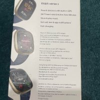 Smart Watch + GPS FITBIT VERSA 3, снимка 4 - Смарт часовници - 35350563