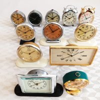 Часовник будилник Дружба Слава слонче три  работещи, снимка 8 - Антикварни и старинни предмети - 43959520