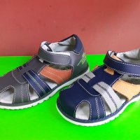 Английски детски сандали естествена кожа-3 цвята, снимка 1 - Детски сандали и чехли - 28299374