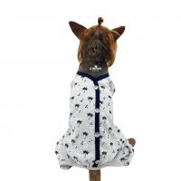 Пижама за куче Пижами за кучета Кучешки дрехи-пижами Кучешка дреха-пижама, снимка 1 - За кучета - 38570412