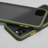  Силиконов Мат Кейс с твърд гръб за iPhone 11, 11 Pro, 11 Pro Max, снимка 8 - Калъфи, кейсове - 28527821