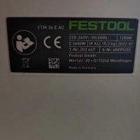 Festool жираф и прахосмукачка PLANEX LHS 2 225/CTM/CTL 36 E AC, снимка 11 - Други инструменти - 40362961