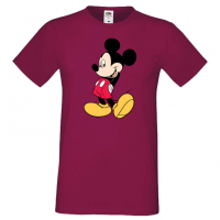 Мъжка тениска Mickey Mouse 10 Подарък,Изненада,Рожден ден, снимка 3 - Тениски - 36576565