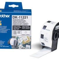 Етикети Brother DK-11221 (23mm x 23mm x 1000бр) ORIGINAL, снимка 1 - Консумативи за принтери - 43088832