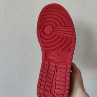 Нови Маратонки Nike Air Jordan 1 Low Reverse Bred Червени Черни Обувки Размер 42 Номер с кутия , снимка 9 - Маратонки - 39190130