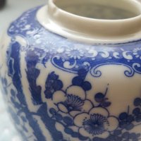Стара ваза от китайски порцелан , снимка 6 - Колекции - 39496551
