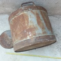 масивен голям метален гюм за мляко и др. 40 литра, снимка 14 - Антикварни и старинни предмети - 38211622
