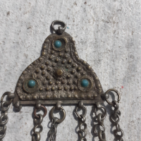 Стара трепка накит забодка носия етнография, снимка 3 - Антикварни и старинни предмети - 44864182